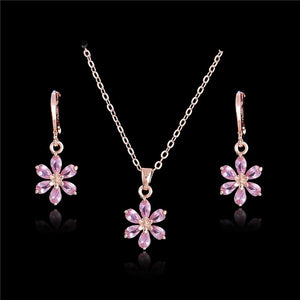 Cubis Zirkonika Schmuck-Set