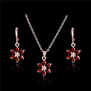 Cubis Zirkonika Schmuck-Set